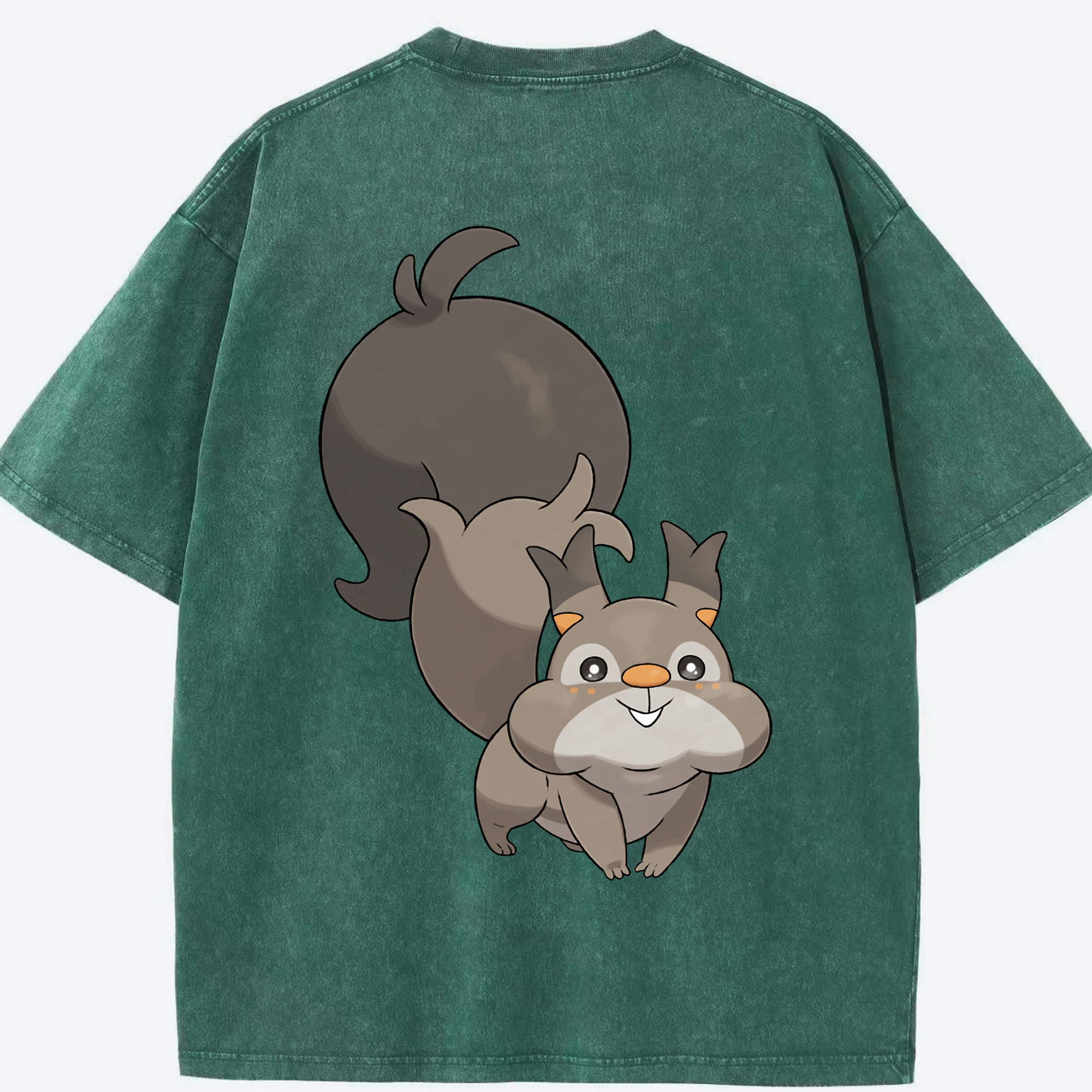 （画像用） ポケットモンスター Pokémon 綿100% ヴィンテージ風 半袖Tシャツ（背面プリント）